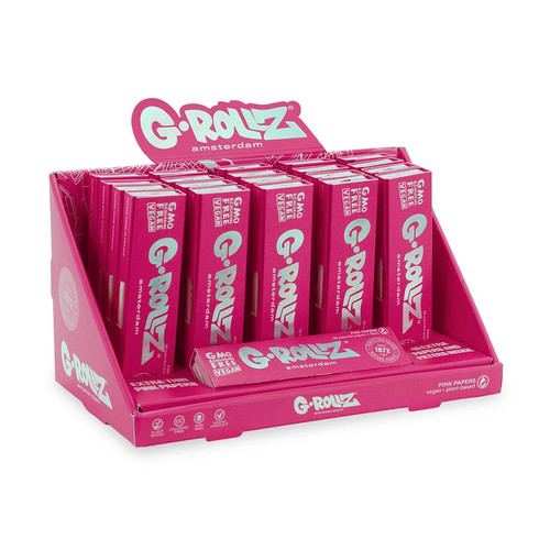 Rollz lightly dyed - dyed, pink
