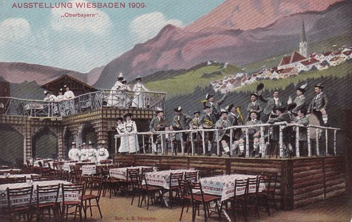 Wiesbaden ausstellung - ak, wiesbaden,