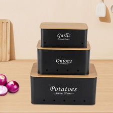 3pcs Kartoffeln Zwiebeln