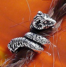 925 Silber Bartcreole Widder