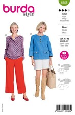 burda style Nr. 5655 Bluse Gr