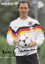 Autogramm - Franz Beckenbauer (DFB 1988)