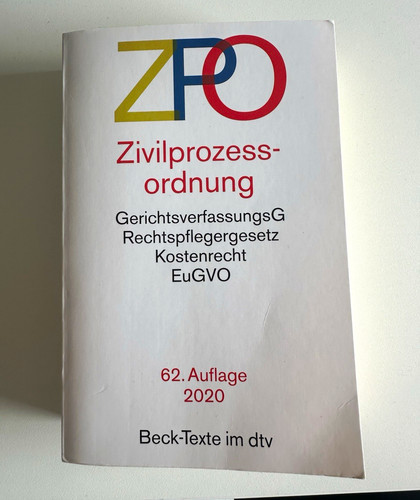 Zpo zivilprozessordnung - zpo,