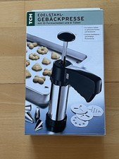 Tchibo Edelstahl Gebäckpresse NEU !!!