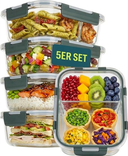 Glasbehälter deckel meal prep - glasbehälter,