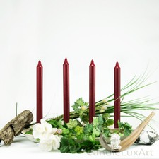 16 Tafelkerzen Stearin 28cm