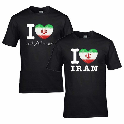 Shirt love iran herren - love, wm