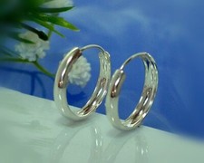 Creolen Silber 925 Ohrringe