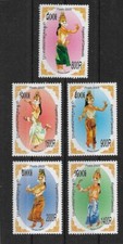 Kambodscha , Cambodia, Apsara Tanz , Satz von 2005 , postfrisch. / MNH