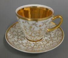 Mokkatasse & UT MZ Moritz Zdekauer Czechoslovakia Innenvergoldung 