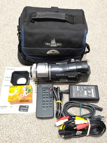 Sony handycam hdr hc1e minidv - sony,