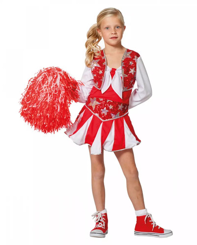 Rotes cheerleader kinder - cheerleader,