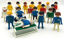 18 Stück alte Playmobil Sammlung Konvolut Figuren 80‘er ?mit Zubehör
