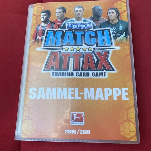 Match attax 2010 - 2010/2011, binder