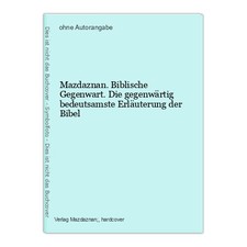 Mazdaznan. Biblische