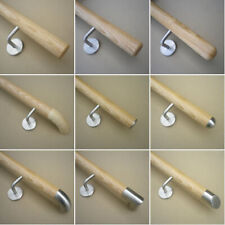 Esche Handlauf mit Halter