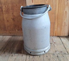 alte Milchkanne 10 L Aluminiumkanne antik