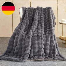 Kuscheldecke Kaninchen Plüsch