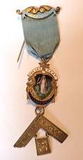 MASONIC PAST MASTERS JEWEL