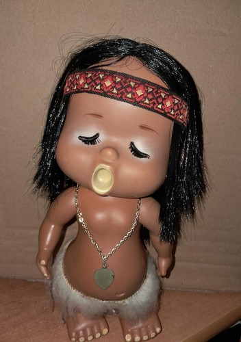 Vintage gummi puppe hula - vintage,