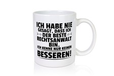 Der Beste Rechtsanwalt | Anwalt | Jurist - Tasse Weiß