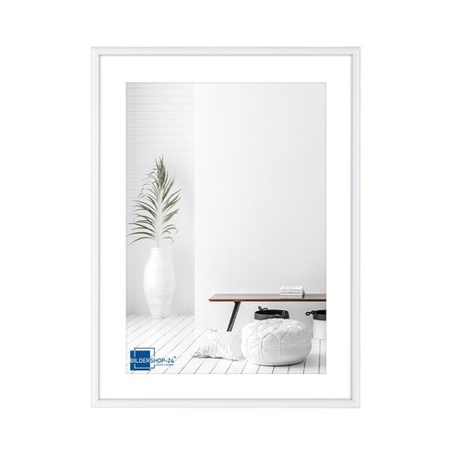 Kunststoff bilderrahmen weiß - kunststoff,