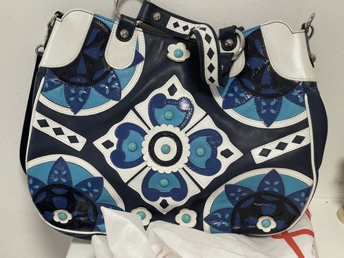 Braccialini leder damentasche - braccialini,