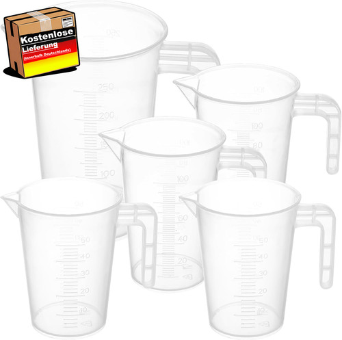 Stück messbecher set 50ml - 5,