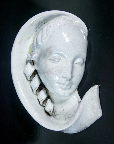 Keramikskulptur gesicht - ⚜️,