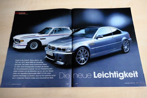 Mot 2001 bmw coupe csl - bmw,