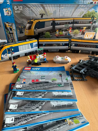 Lego city personenzug - city:,