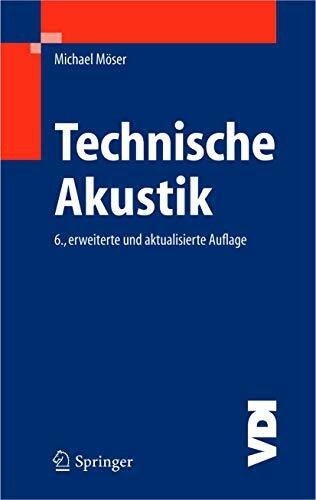 Technische akustik - akustik, (vdi-buch)