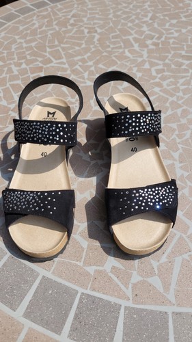 Sandalen mephisto schwarz - sandalen,