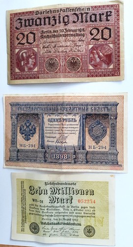 Geldscheine deutsches reich - 3, geldscheine-deutsches