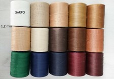 Polsterbedarf  Sattler Faden Schuster Garn Gewachstes Band Polyester 1,2 mm 10 m