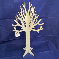 Lebensbaum aus Holz Decoupage
