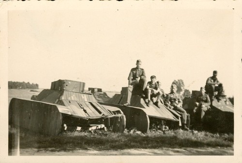 Foto wehrmacht panzer - wk,