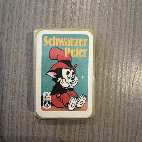Schwarzer peter spielkarten - schwarzer,