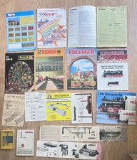 märklin Gleisanlage Kibri Roco Mössmer Faller Sommerfeldt Kataloge Beschreibung