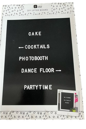 Letterboard stecktafel - letterboard,