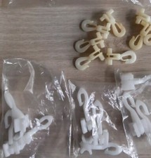 15 St. Gardinenhaken Raffhalter Versch.Art  Gebraucht