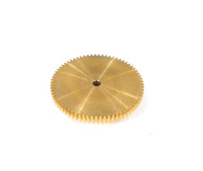 Stirnzahnrad aus Messing | Modul 0,5 | gerade verzahnt | 70 Zähne | Ø 35mm