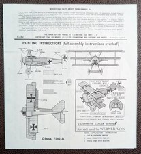 Vintage Revell Fokker Dr. 1