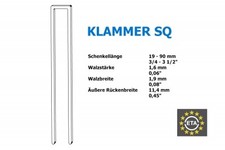 Bauklammer Typ Q mit Zulassung