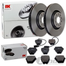 NK BREMSSCHEIBEN 320mm + BELÄGE VORNE passend für AUDI A6 C5 4B + A4 S4 B5