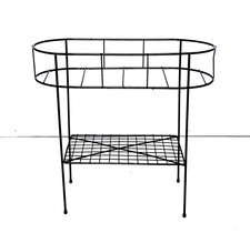 Vintage Blumentisch, Übertopf, Ikea Schweden 50er Jahre, H58cm x B53cm x T27cm