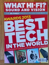 WHAT Hi Fi AWARDS 2013