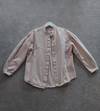 Rosa Jeansjacke/Jeanshemd von