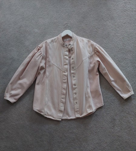 Rosa jeansjacke jeanshemd von - rosa,