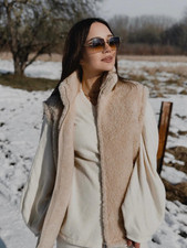 Wollweste MERINO Schurwolle